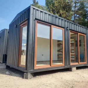 Cabane modulaire Valdivia 6 × 3 m – 1 chambre et 1 salle de bain complète