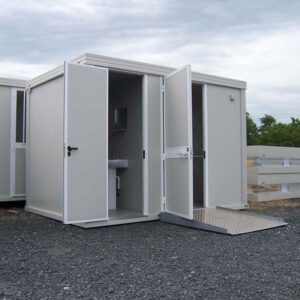 Module sanitaire PMR avec WC et douche