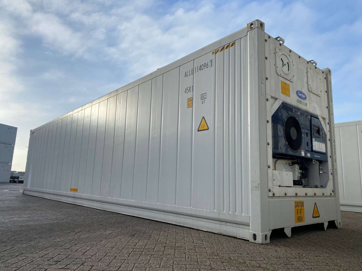 Conteneur frigorifique Reefer de 40 pieds